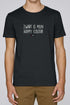 Zwart is mijn happy colour - Heren T-shirt